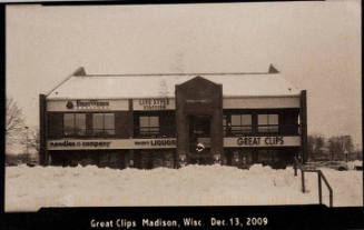 Great clips Madison, Wisc. Dec 13, 2009, from the "Real Photo Postcards of People & Places" series