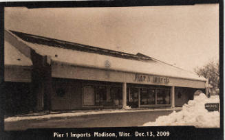 Pier 1 Imports Madison, Wisc. Dec 13, 2009, from the "Real Photo Postcards of People & Places" series