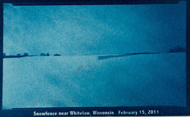 Snowflake near Whitelaw, Wisconsin February 15, 2011, from the "Real Photo Postcards of People & Places" series