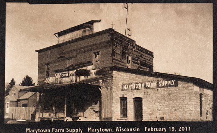 Marytown Farm Supply Marytown, Wisconsin February 19, 2011, from the "Real Photo Postcards of People & Places" series