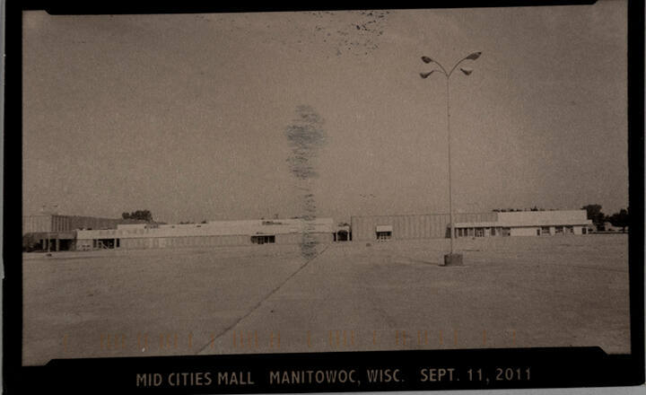 Midcities Mall Manitowoc, Wisc. Sept. 11, 2011, from the "Real Photo Postcards of People & Places" series