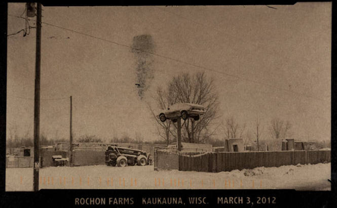 Rochon Farms Kaukauna, Wisc. March 3, 2012, from the "Real Photo Postcards of People & Places" series