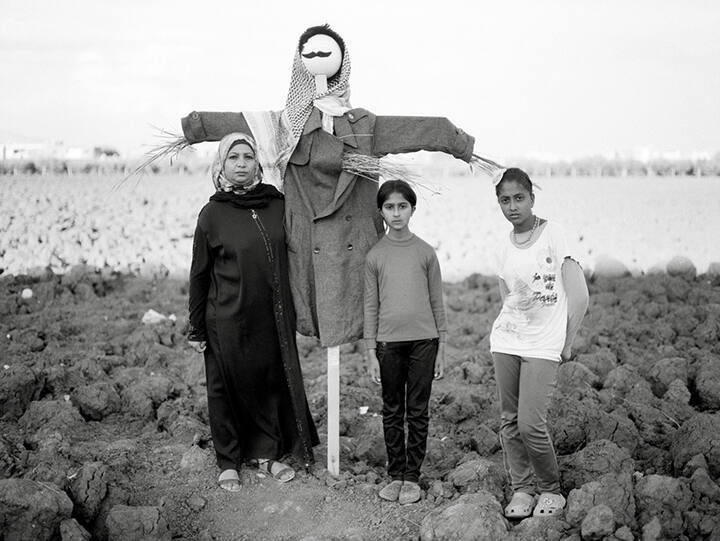 Untitled (Scarecrow) from the "Live, Love, Refugee" series