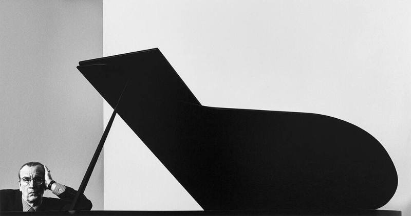 Arnold Newman / Igor Stravinsky, New York, NY (1960)