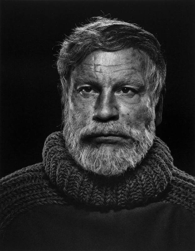 Yousuf Karsh / Ernest Hemingway (1957)