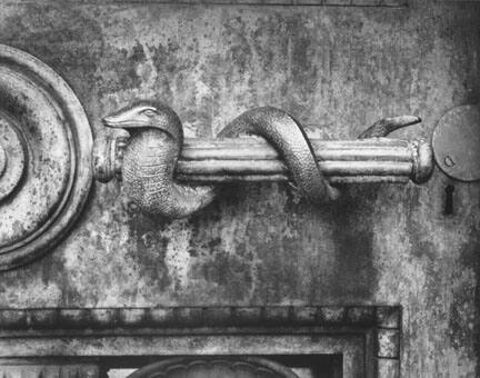 Door Handle, Schoenhofen Pyramid, Graceland Cemetery, Chicago