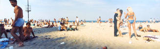 Oak Street Beach, Chicago, from Changing Chicago