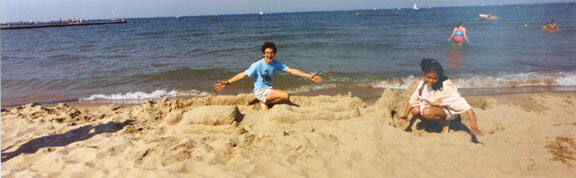 North Avenue Beach, Chicago, from Changing Chicago