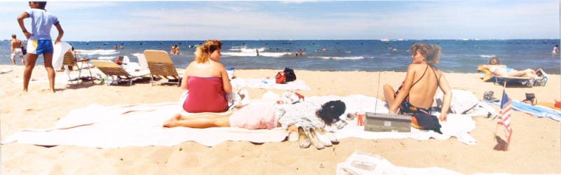 North Avenue Beach, Chicago, from Changing Chicago