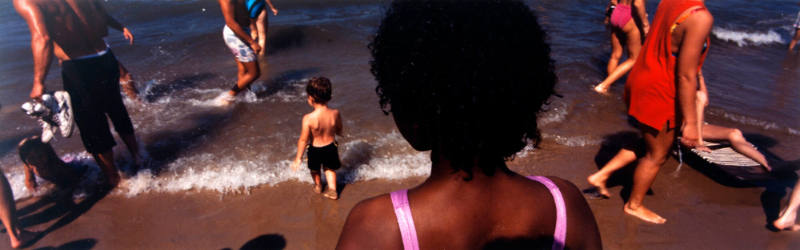 Oak Street Beach, Chicago, from Changing Chicago