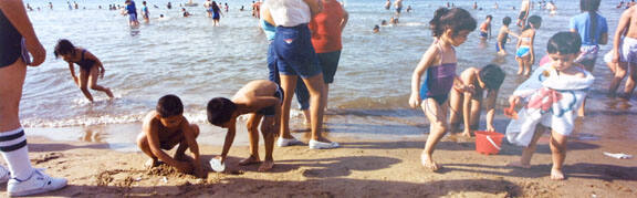 Montrose Beach, Chicago, from Changing Chicago