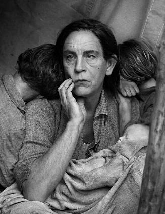 Dorothea Lange / Migrant Mother, Nipomo, CA (1936)