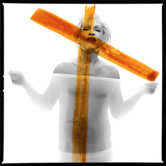 Bert Stern / Marilyn Monroe, crucifix II (1962)