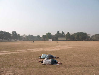 Sleeping on the Maidan, Calcutta