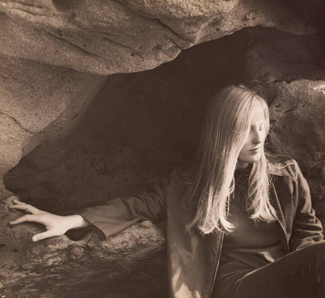 Girl at Point Lobos