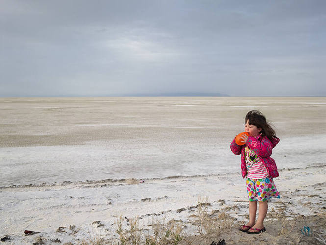 Madaya, Bonneville Salt Flats, Utah, from the "Human Nature" series