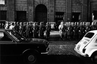 Soldiers, near Piazza Navona, Rome, from the "Italy" portfolio