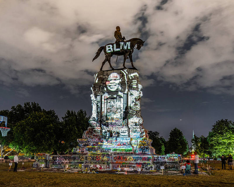 Breonna Taylor Projection, Richmond, Virginia