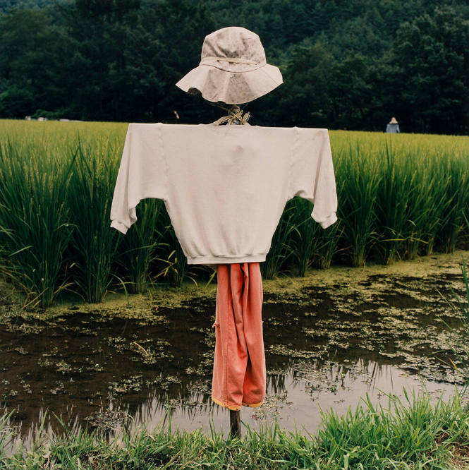 Scarecrow, Hakushu Village, Yamanaashi, Japan