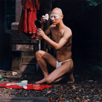 Kudo Taketeru (Making Up) at Yanaka, Tokyo, Japan