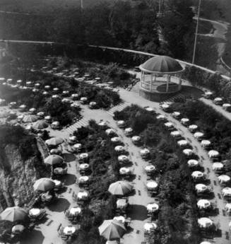 Café at Barrandov Terrace in Prague