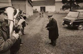 Untitled (old band leader), from the "Village Photo" series