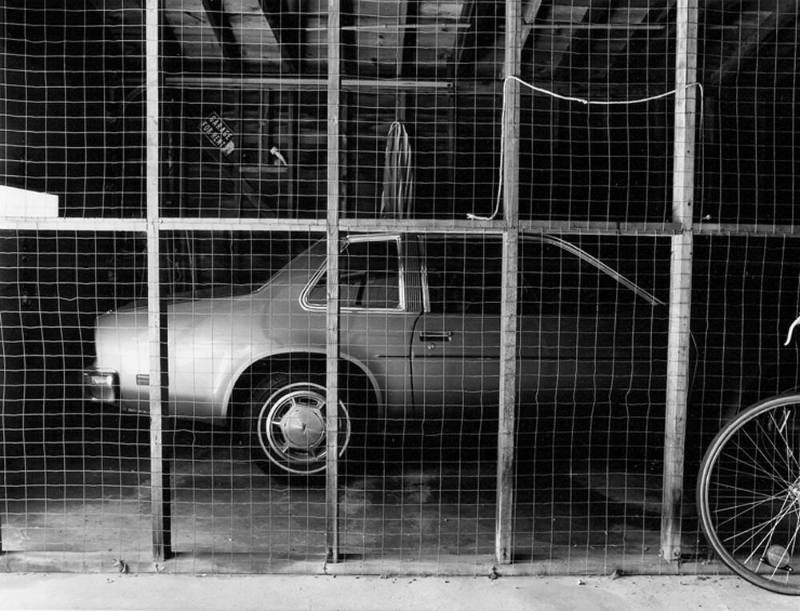 Untitled [grid car], from the "Garage Interiors: The Topography of Hidden Space" series