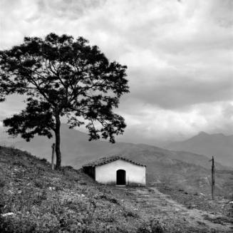 The entrance of the old Pantheon of Yalalag, Yalalag, from the "Ben'n Yalhalhj/ Soy de Yalalag/ I'm from Yalalag" series