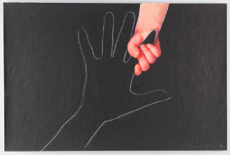 Untitled (Hand with infant's hand grasping finger) from Keeping My Hand In series