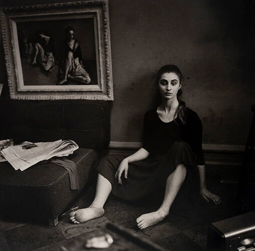 Model, Moses-Soyer Studio, from the "Making Out" Portfolio