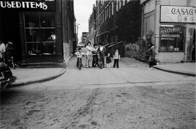 Family in Alley Way