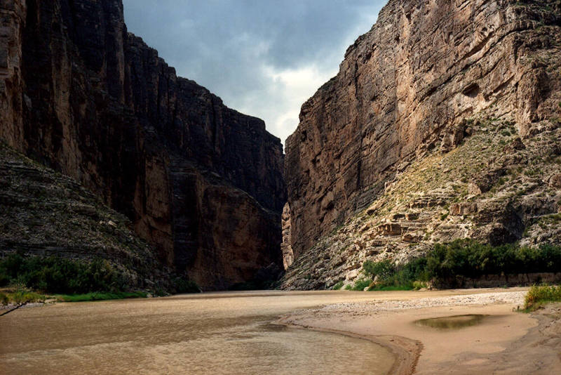 Untitled (Santa Elena Canyon with Light), Big Bend National Park, Texas