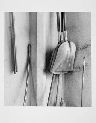 Shovels in Farmers' Co-op Grain Elevator, Dike, Grundy County, Iowa