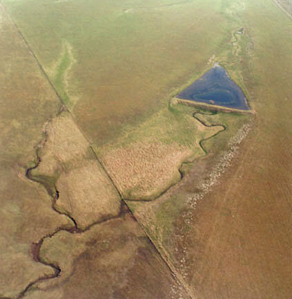 Prairie pond, Osage County, Oklahoma