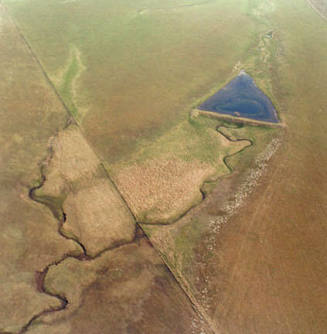 Prairie pond, Osage County, Oklahoma