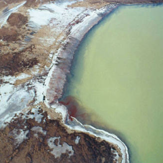 Green pond, central, Saskatchewan, October 1996