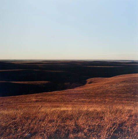 Konza Prarie, near Manhattan, Kansas, January 1985