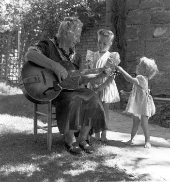 1.) Music 2.) Lady & Guitar 3.) Mrs. Leavitt