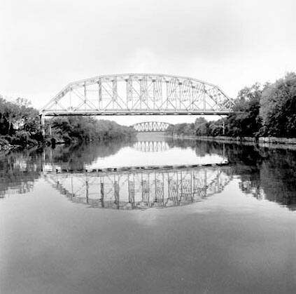 View of the Bridges on the Little Calumet River from the PCII, from Changing Chicago