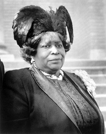 Lady in Black Hat with Feathers