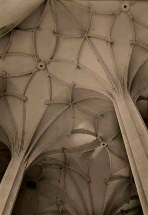 Gothic Vaulted Ceiling Lounsky Church