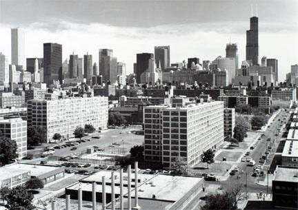 Overview of 929 N Hudson, Cabrini-Green, from Changing Chicago