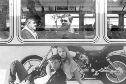 Two Men in a Bus, Chicago, from Changing Chicago