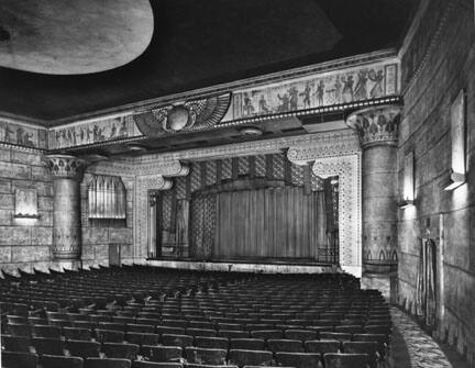 "Zaring's Egyptian Theatre," Indianapolis, Indiana