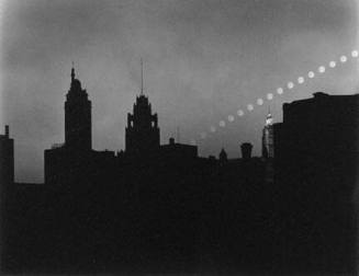 Moonrise Over Chicago