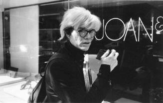 Portrait of Andy Warhol, Labor Day Weekend, New York City