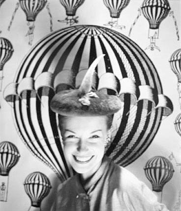 Jean Fenn with Balloons