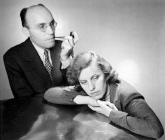 Lotte Lenya and Kurt Weill