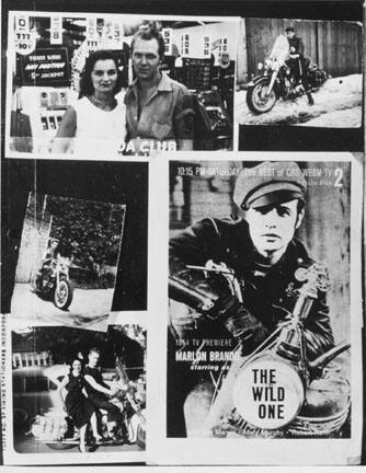 Johnny Davis' Scrapbook, from the "Bikeriders" series