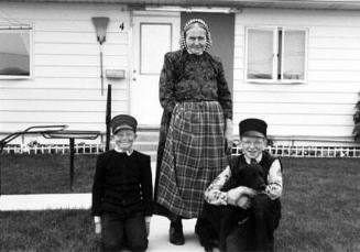 Sarah Wipf & Grandsons (Seville), from the "Hutterite" series